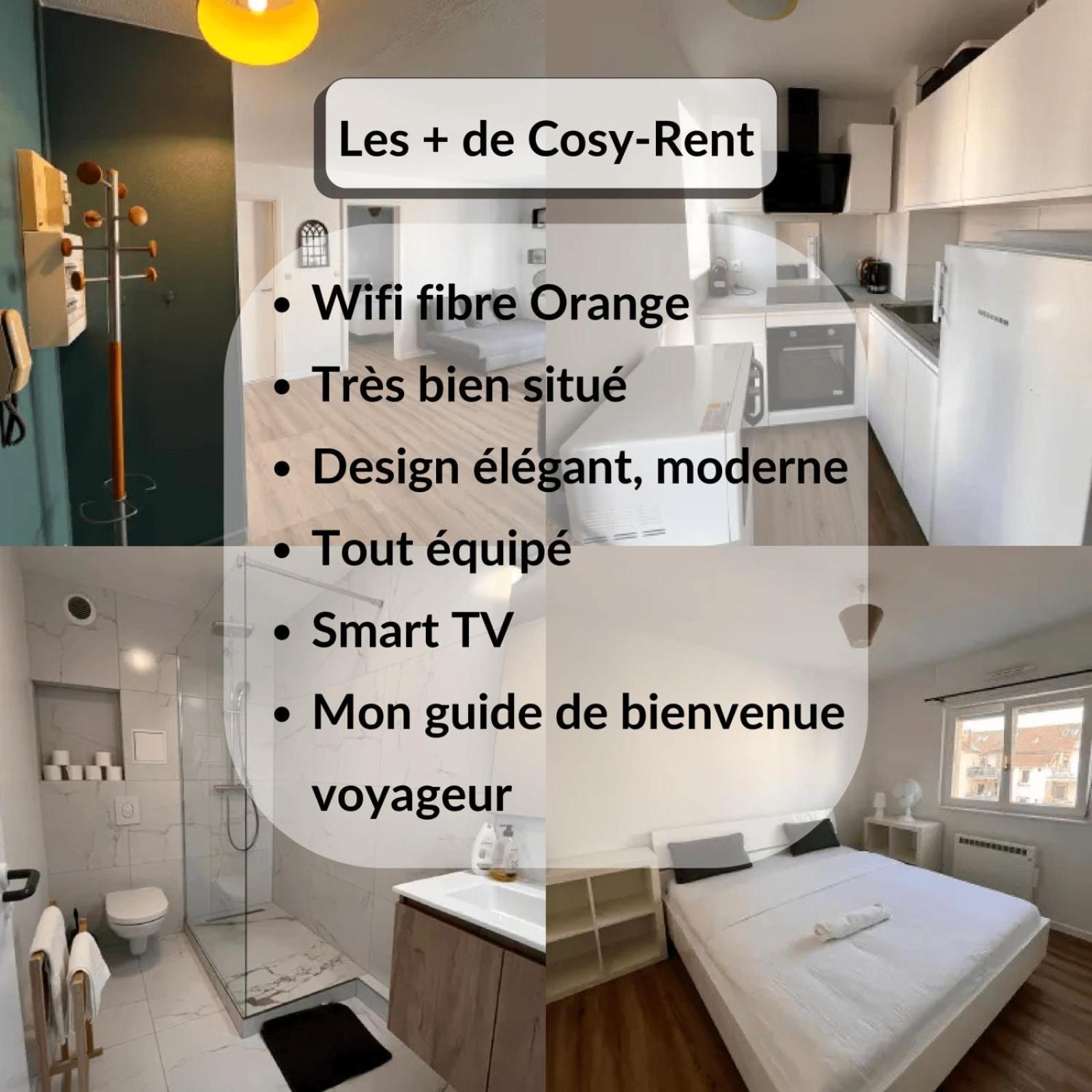 Cosy Rent Appartement Strasbourg Neudorf Menagerie Tv - Wifi Extérieur photo